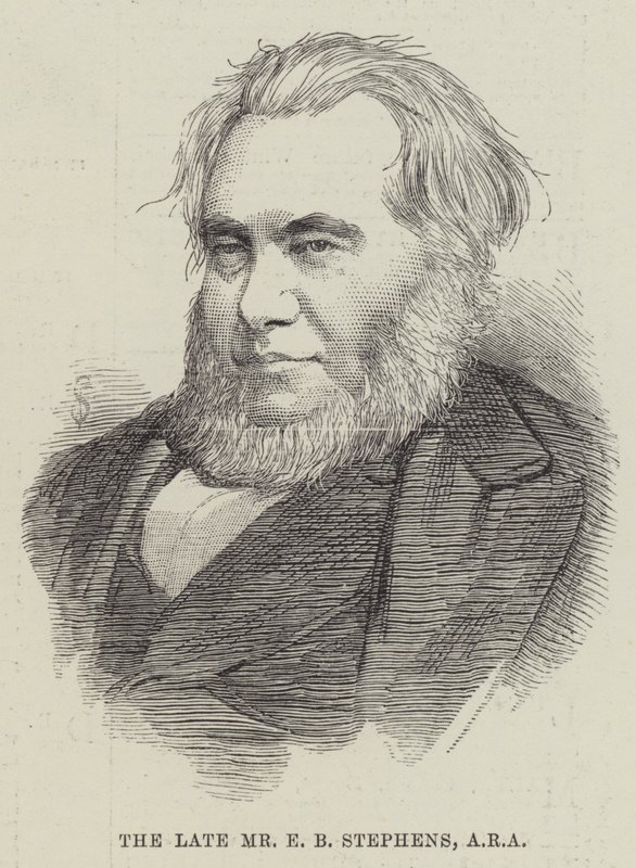 Il defunto signor E B Stephens, ARA da English School