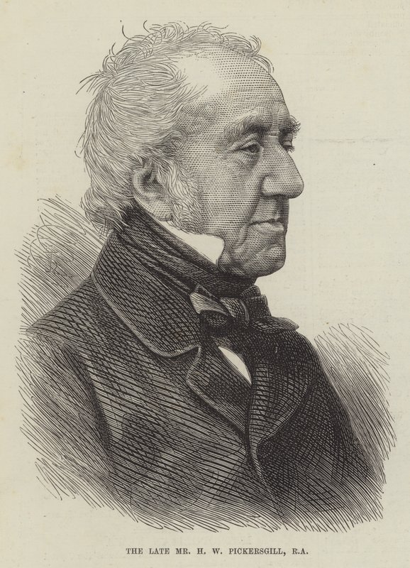 Il defunto Mr H W Pickersgill, RA da English School