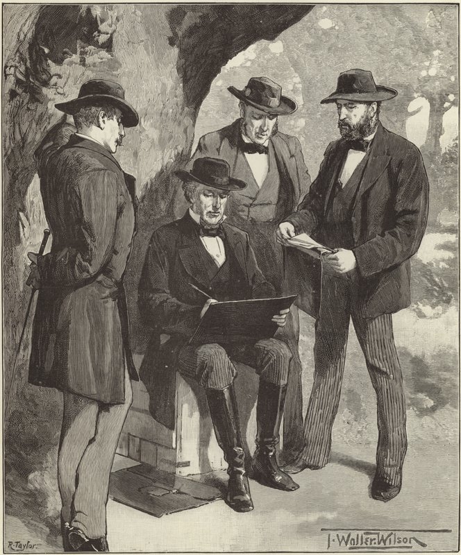 Il defunto signor Jefferson Davis da English School