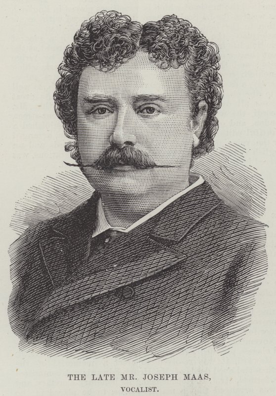 Il defunto Mr Joseph Maas, cantante da English School