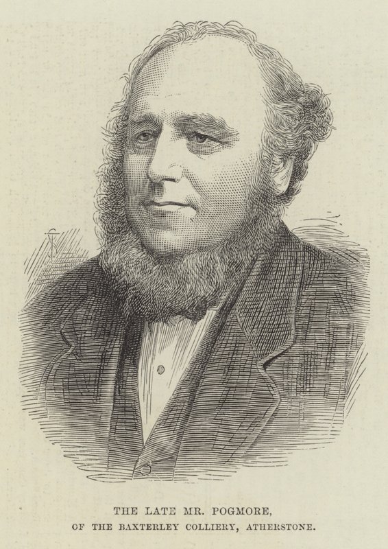 Il defunto signor Pogmore, della Baxterley Colliery, Atherstone da English School