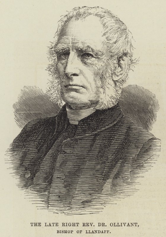 Il defunto reverendo Dr Ollivant, vescovo di Llandaff da English School
