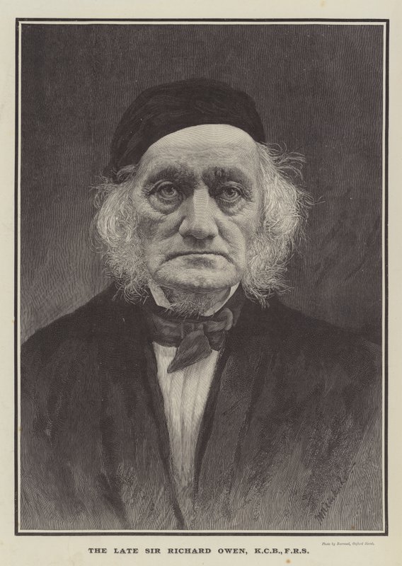 Il defunto Sir Richard Owen, KCB, FRS da English School
