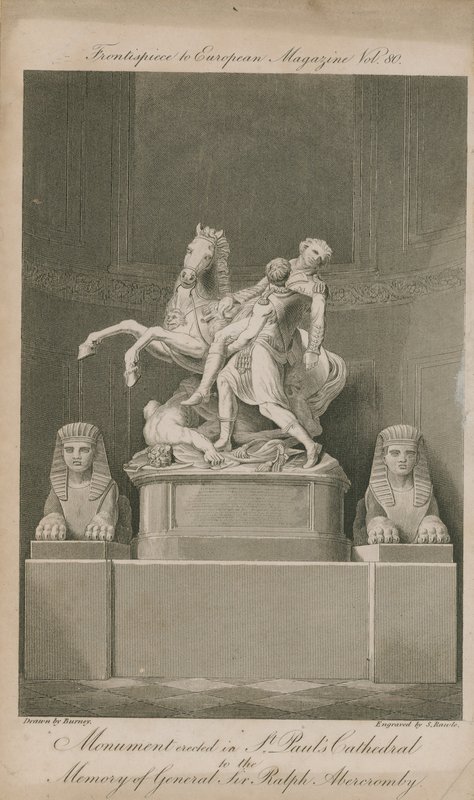 Il monumento eretto nella Cattedrale di San Paolo da English School