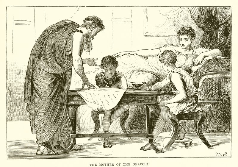 La madre dei Gracchi da English School