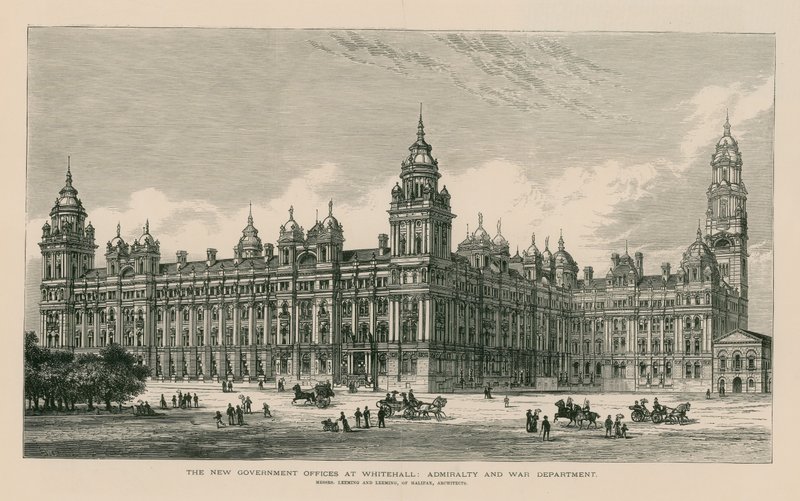 I nuovi uffici governativi a Whitehall da English School