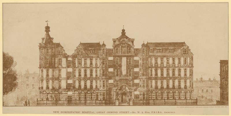 Il nuovo Ospedale Omeopatico, Great Ormond Street da English School