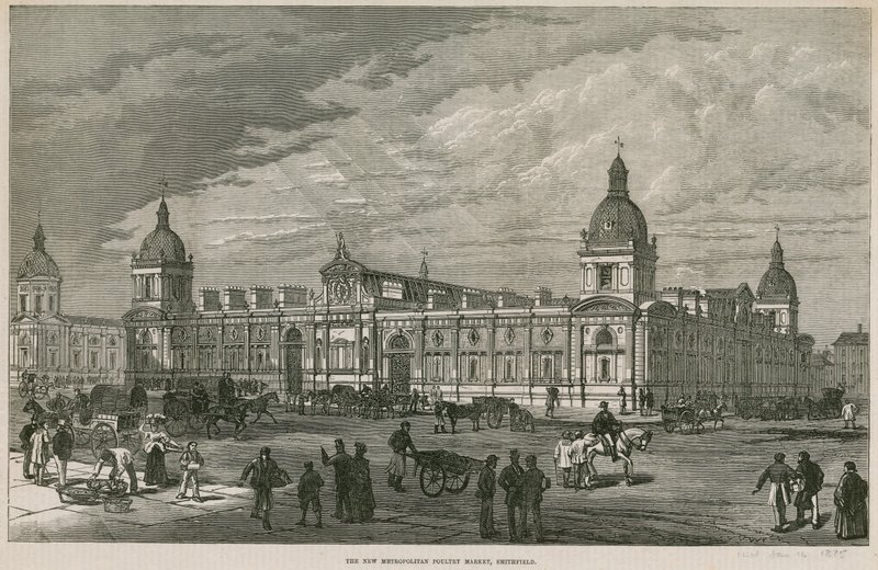 Il nuovo Mercato Avicolo Metropolitano, Smithfield da English School