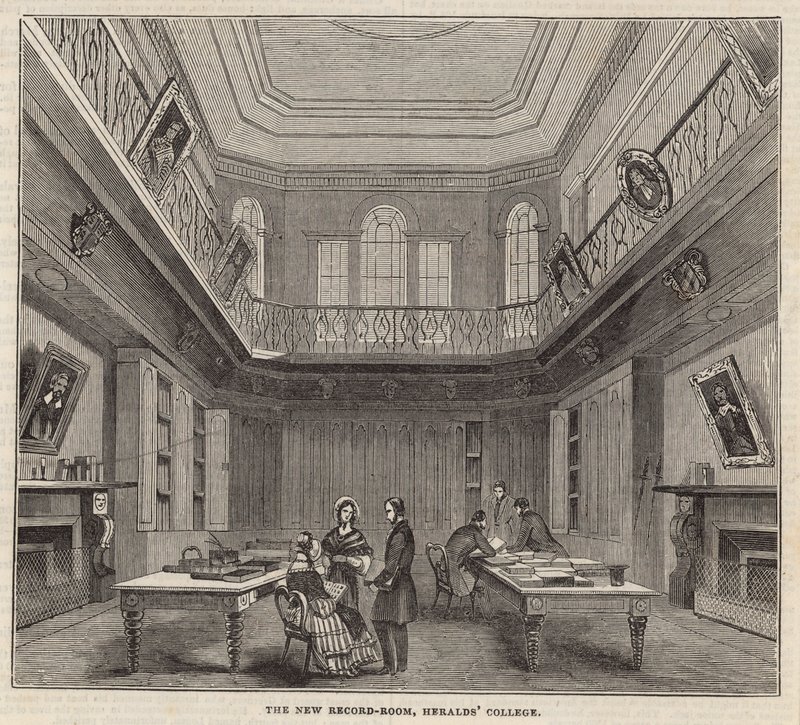La nuova sala dei registri, Collegio degli Araldi da English School
