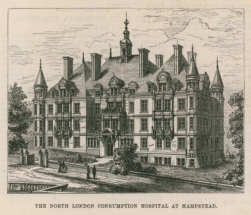 North London Consumption Hospital a Hampstead da English School