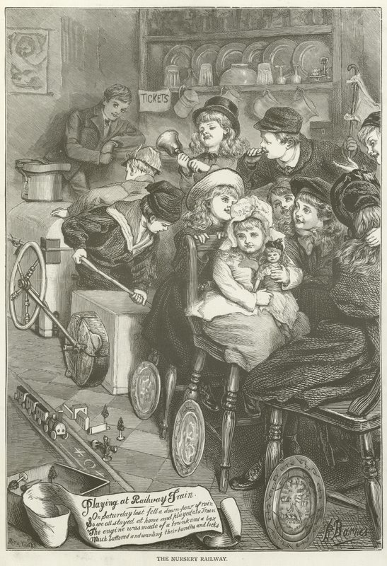 La ferrovia della nursery da English School