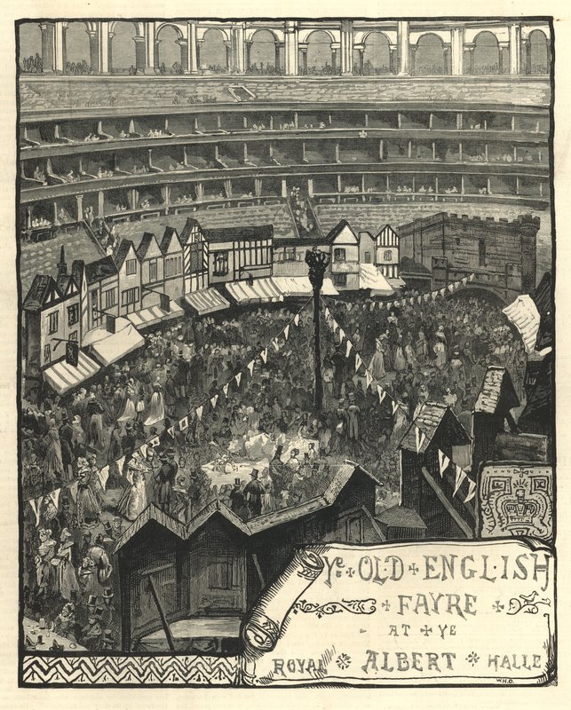 La vecchia fiera inglese alla Royal Albert Hall da English School