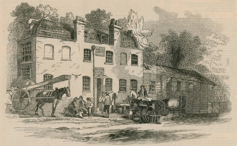 La vecchia casa a metà strada, Kensington, Londra da English School
