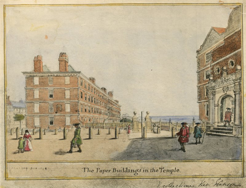 Gli edifici di carta nel Temple da English School