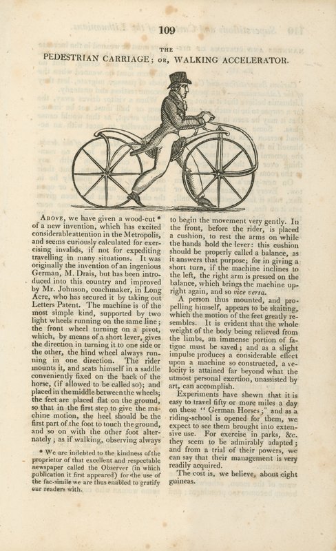 La carrozza pedonale da English School