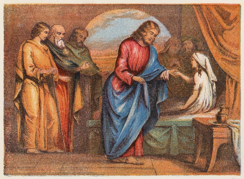 La resurrezione della figlia di Giairo da English School