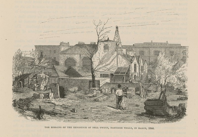 I resti della residenza di Nell Gwynn da English School