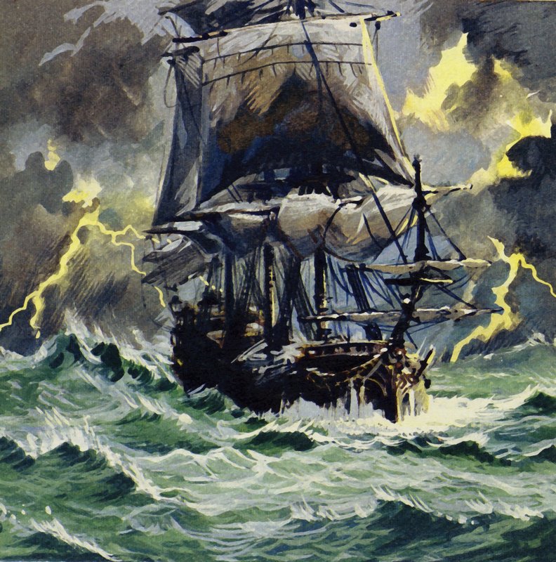 Il viaggio tempestoso ispirò L