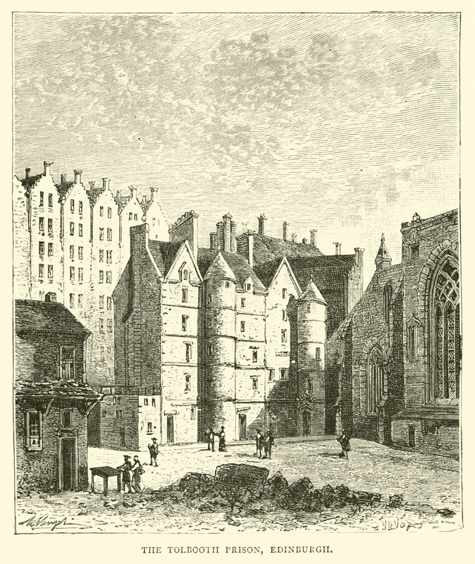 La prigione di Tolbooth, Edimburgo da English School