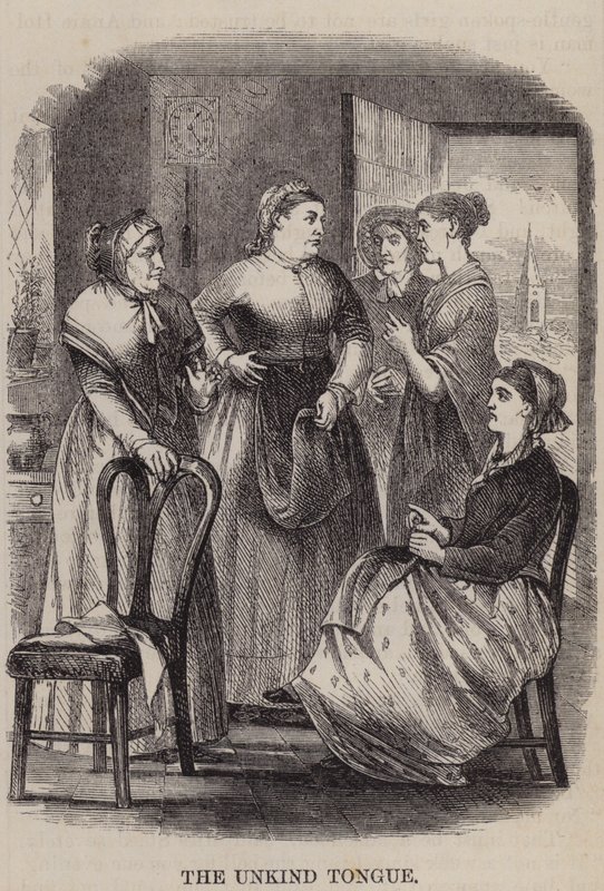 La lingua maligna (incisione) da English School