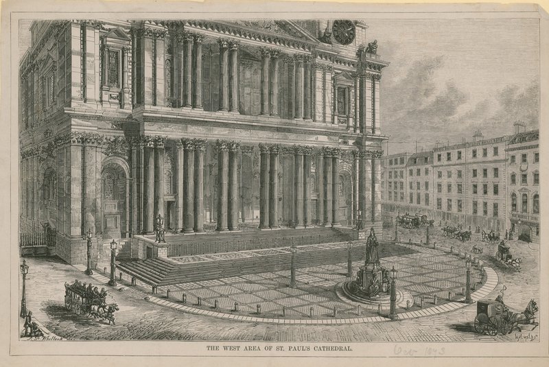 Area occidentale della Cattedrale di San Paolo da English School