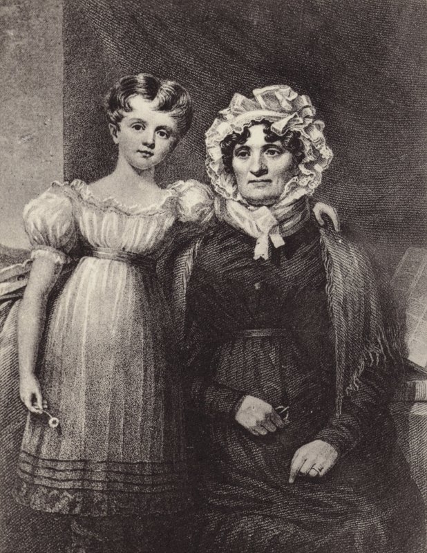 La vedova e la nipote di Robert Burns da English School