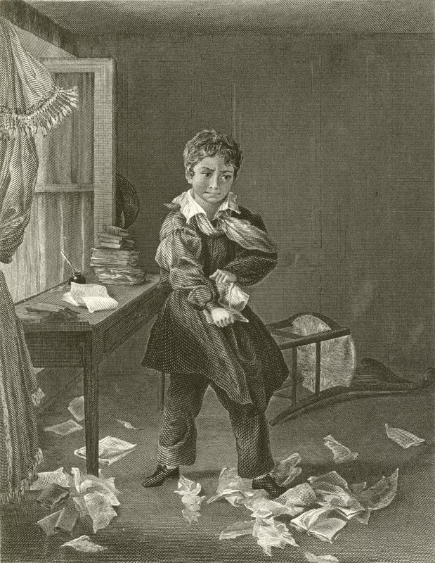 Il giovane distruttivo da English School