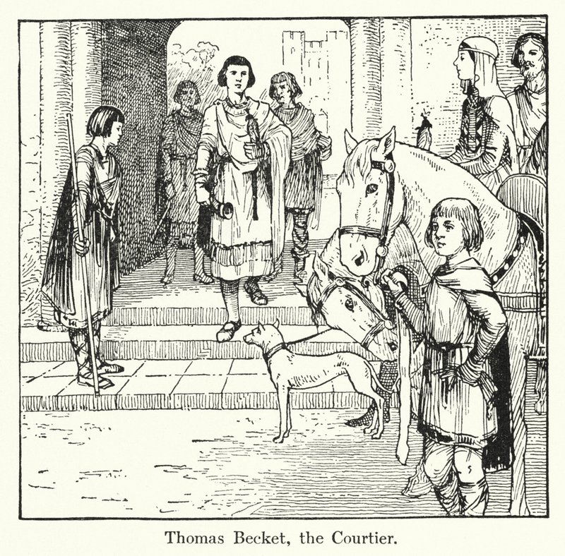 Thomas Becket, il cortigiano da English School