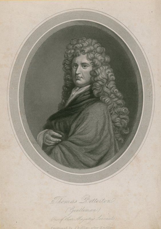 Thomas Betterton (Gentiluomo), uno dei servitori di Sua Maestà da English School