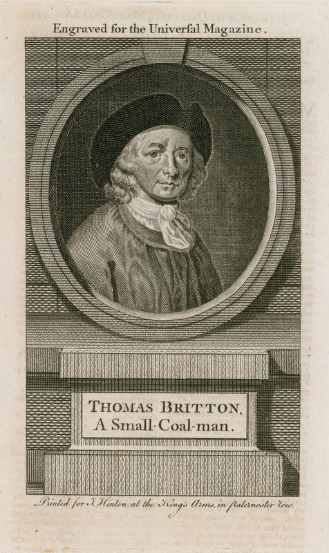 Thomas Britton, il piccolo uomo del carbone musicale da English School