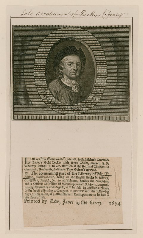 Thomas Britton, il piccolo uomo del carbone musicale da English School