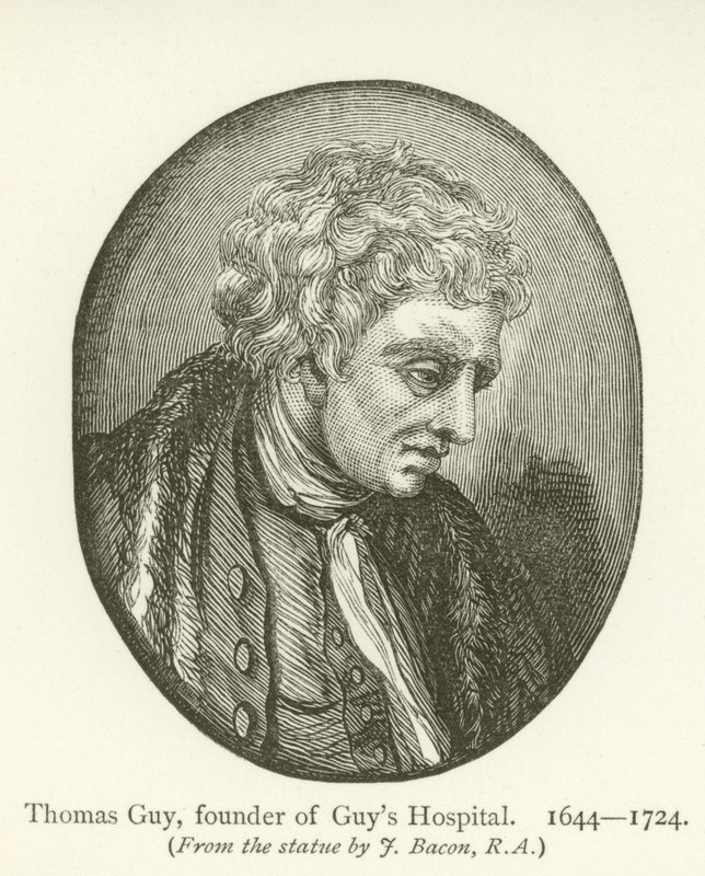 Thomas Guy, fondatore del Guys Hospital da English School