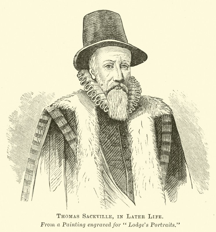 Thomas Sackville, in età avanzata da English School