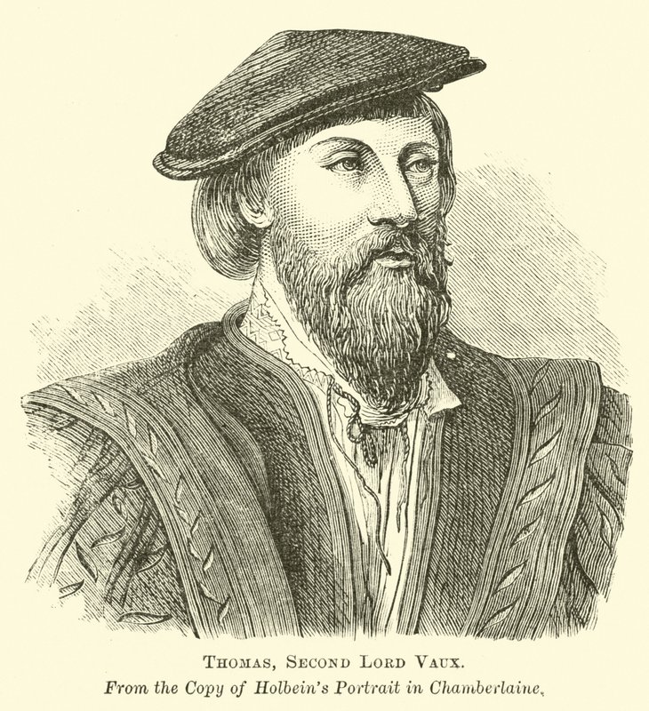 Thomas, secondo Lord Vaux da English School