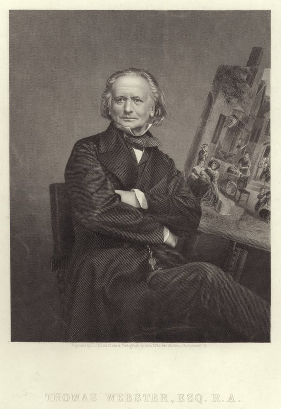 Thomas Webster, pittore di genere inglese da English School
