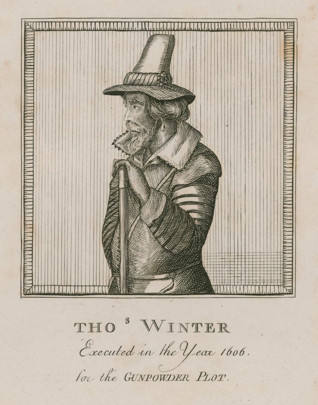 Thomas Winter, giustiziato nel 1606 per la Congiura delle Polveri da English School