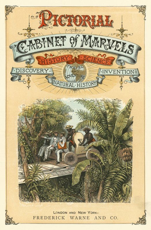 Pagina del titolo di The Pictorial Cabinet of Marvels da English School