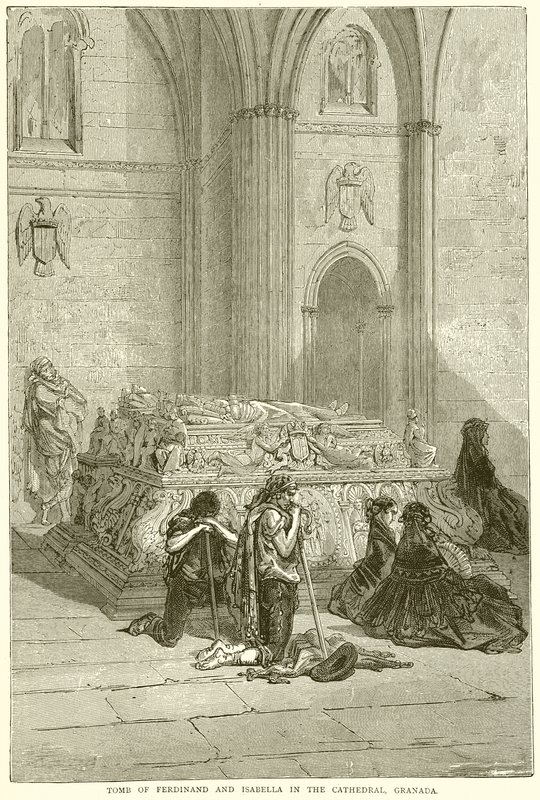 Tomba di Ferdinando e Isabella nella cattedrale di Granada da English School