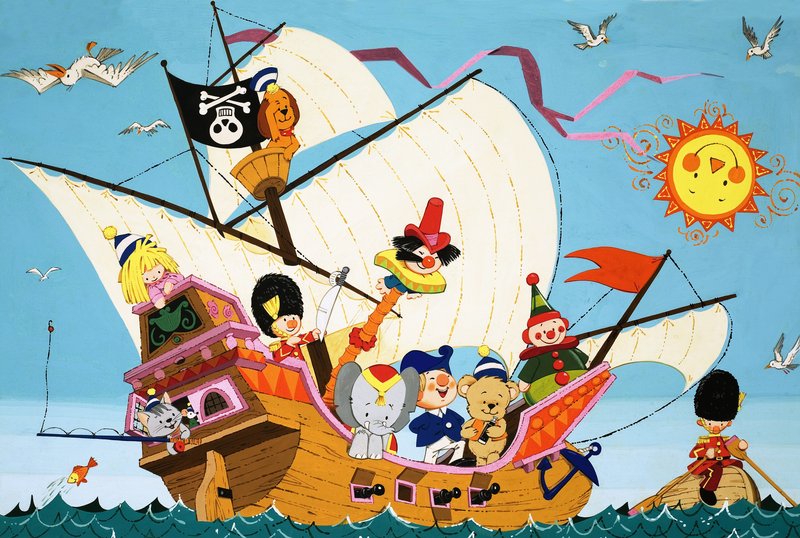 Nave Pirata Capovolta da English School