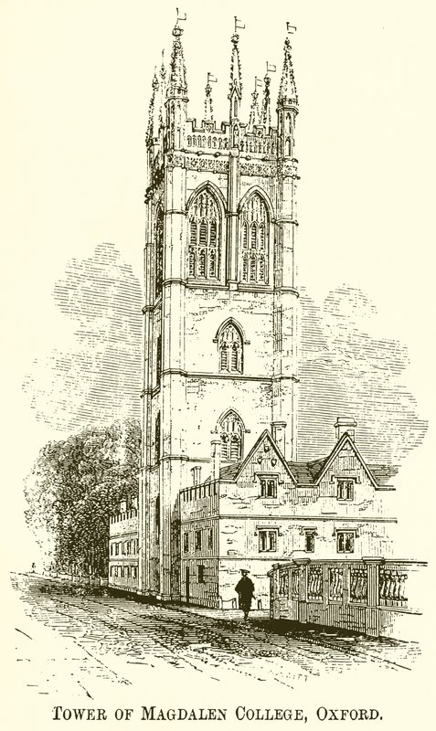 Torre del Magdalen College, Oxford da English School