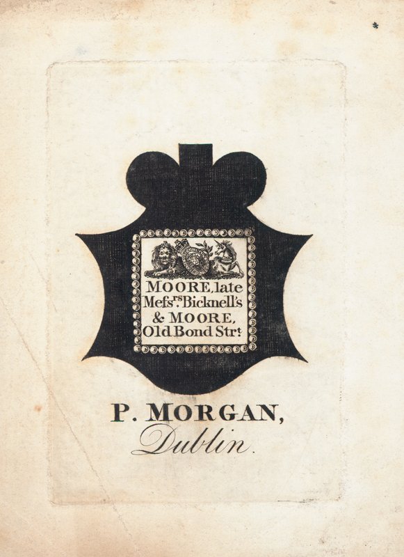 Biglietto commerciale, P Morgan da English School