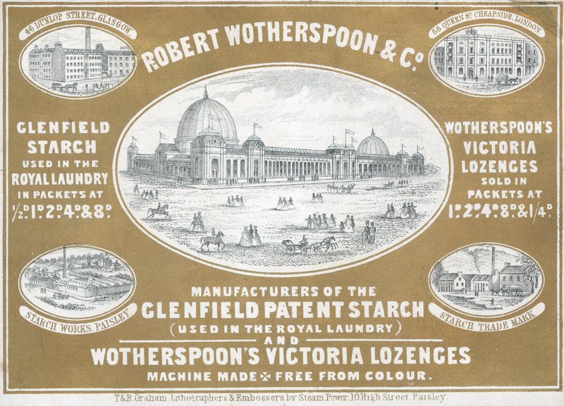 Cartolina commerciale, Robert Wotherspoon & Co da English School