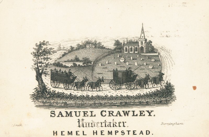 Cartolina commerciale, Samuel Crawley da English School