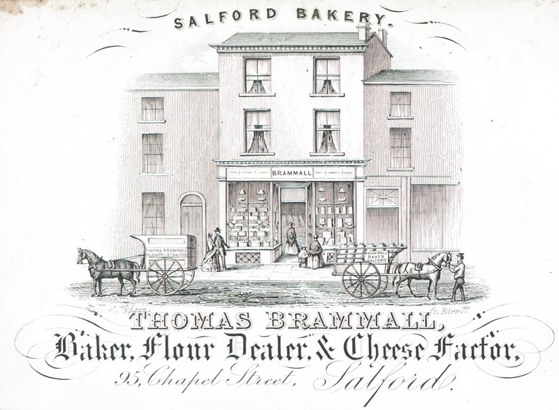 Cartolina commerciale, Thomas Brammall da English School