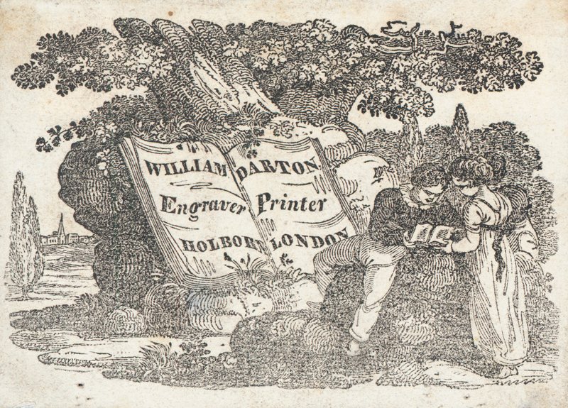 Biglietto commerciale, William Darton da English School