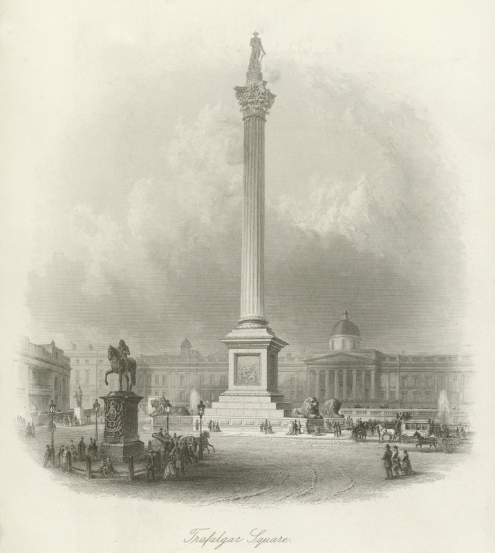 Trafalgar Square, Londra da English School