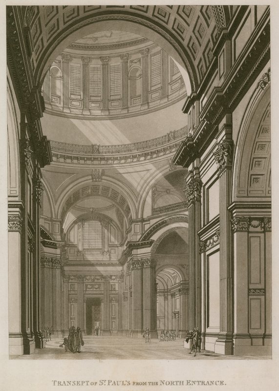 Transetto della Cattedrale di St Paul, Londra, dall
