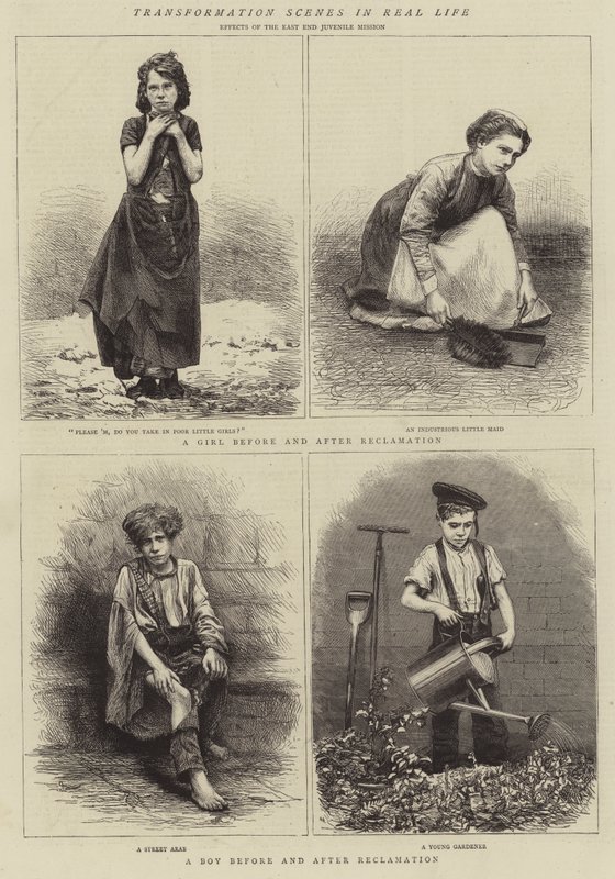 Scene di trasformazione nella vita reale da English School