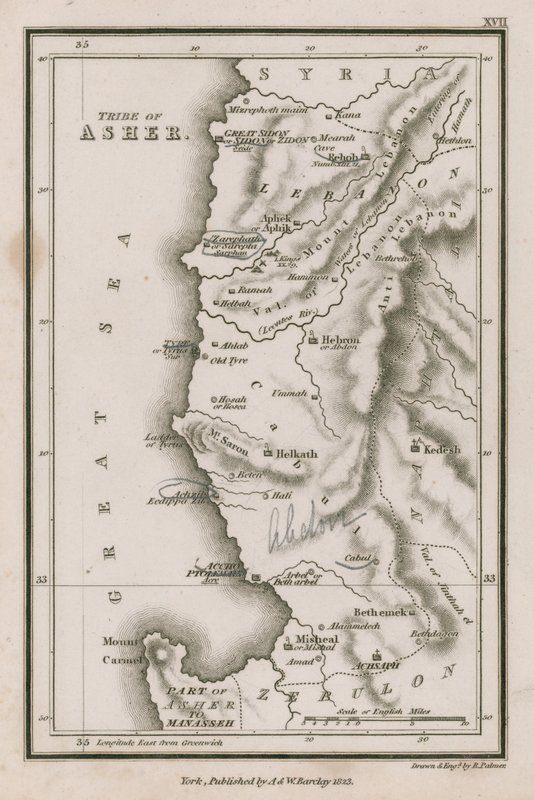 Tribù di Asher da English School
