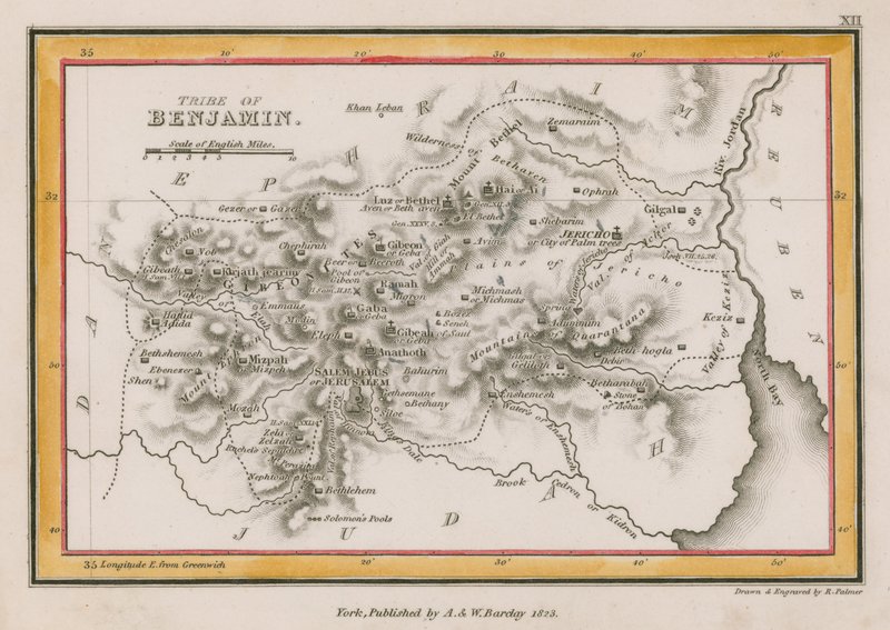 Tribù di Beniamino da English School